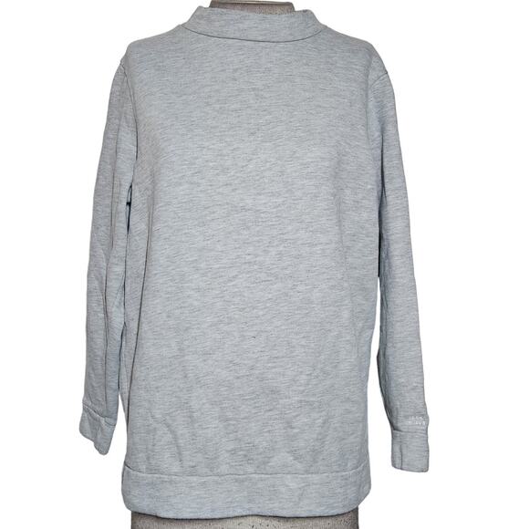 Jack Wills Cotton Blend Grey Crew Sweatshirt Size 2 Small - Picture 1 of 4
